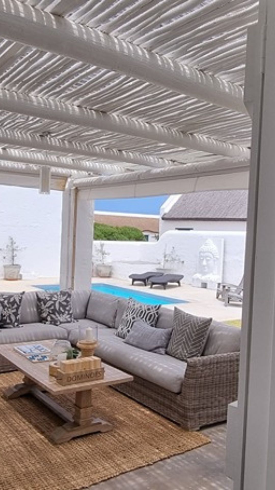 Patio view Langezandt Fisherman's Village Struisbaai Development and Lifestyle Living Instagram