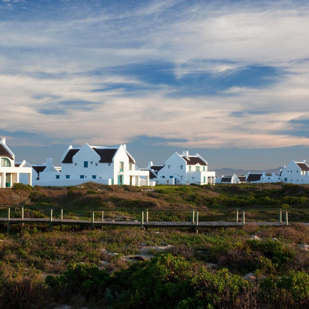 Langezandt Fisherman's Village Struisbaai Development and Lifestyle Living Banner Now Selling Developments and Cottages for Sale